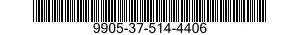 9905-37-514-4406 PLATE,INSTRUCTION 9905375144406 375144406