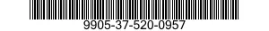 9905-37-520-0957 PLATE,IDENTIFICATION 9905375200957 375200957
