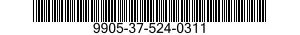 9905-37-524-0311 PLATE,IDENTIFICATION 9905375240311 375240311