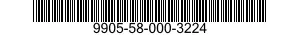 9905-58-000-3224 SYMBOL,SIGN 9905580003224 580003224