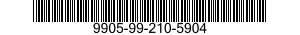 9905-99-210-5904 PLACARD SEATING ARR 9905992105904 992105904