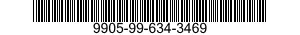 9905-99-634-3469 PLATE,MODIFICATION RECORD 9905996343469 996343469