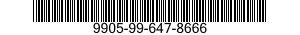 9905-99-647-8666 PLATE,MODIFICATION RECORD 9905996478666 996478666