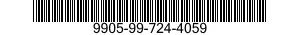 9905-99-724-4059 PLATE,IDENTIFICATION 9905997244059 997244059