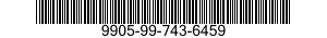 9905-99-743-6459 PLATE,MODIFICATION RECORD 9905997436459 997436459