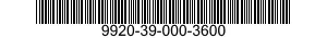 9920-39-000-3600 MATCH,SAFETY 9920390003600 390003600