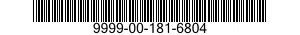 9999-00-181-6804  9999001816804 001816804