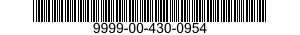 9999-00-430-0954  9999004300954 004300954
