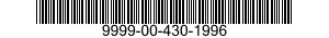 9999-00-430-1996  9999004301996 004301996