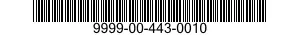 9999-00-443-0010  9999004430010 004430010