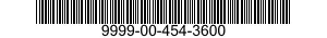 9999-00-454-3600  9999004543600 004543600