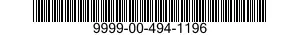 9999-00-494-1196  9999004941196 004941196
