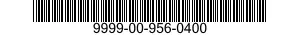 9999-00-956-0400  9999009560400 009560400