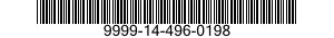 9999-14-496-0198 CABLE ASSEMBLY,SPECIAL PURPOSE,ELECTRICAL 9999144960198 144960198