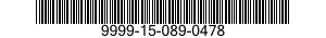 9999-15-089-0478 SEAL, RUBBER ROUND 9999150890478 150890478
