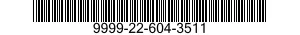 9999-22-604-3511 RESISTOR,FIXED,FILM 9999226043511 226043511