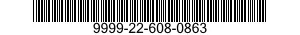 9999-22-608-0863 NUT,PLAIN,HEXAGON 9999226080863 226080863