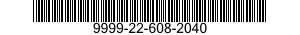 9999-22-608-2040 ELECTRONIC COMPONENTS ASSEMBLY 9999226082040 226082040