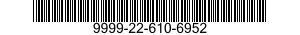 9999-22-610-6952 METAL SHEET 9999226106952 226106952