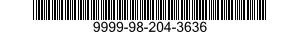 9999-98-204-3636 CHOKE,RADIO FREQUENCY 9999982043636 982043636