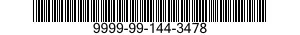 9999-99-144-3478 SCREW,MACHINE 9999991443478 991443478