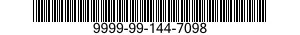 9999-99-144-7098 SCREW,CAP,SOCKET HEAD 9999991447098 991447098